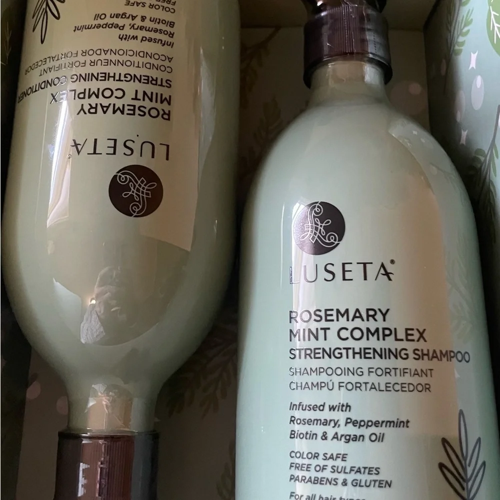 LUSETA Rosemary Mint Complex Shampoo & Conditioner - Picture 2 of 6